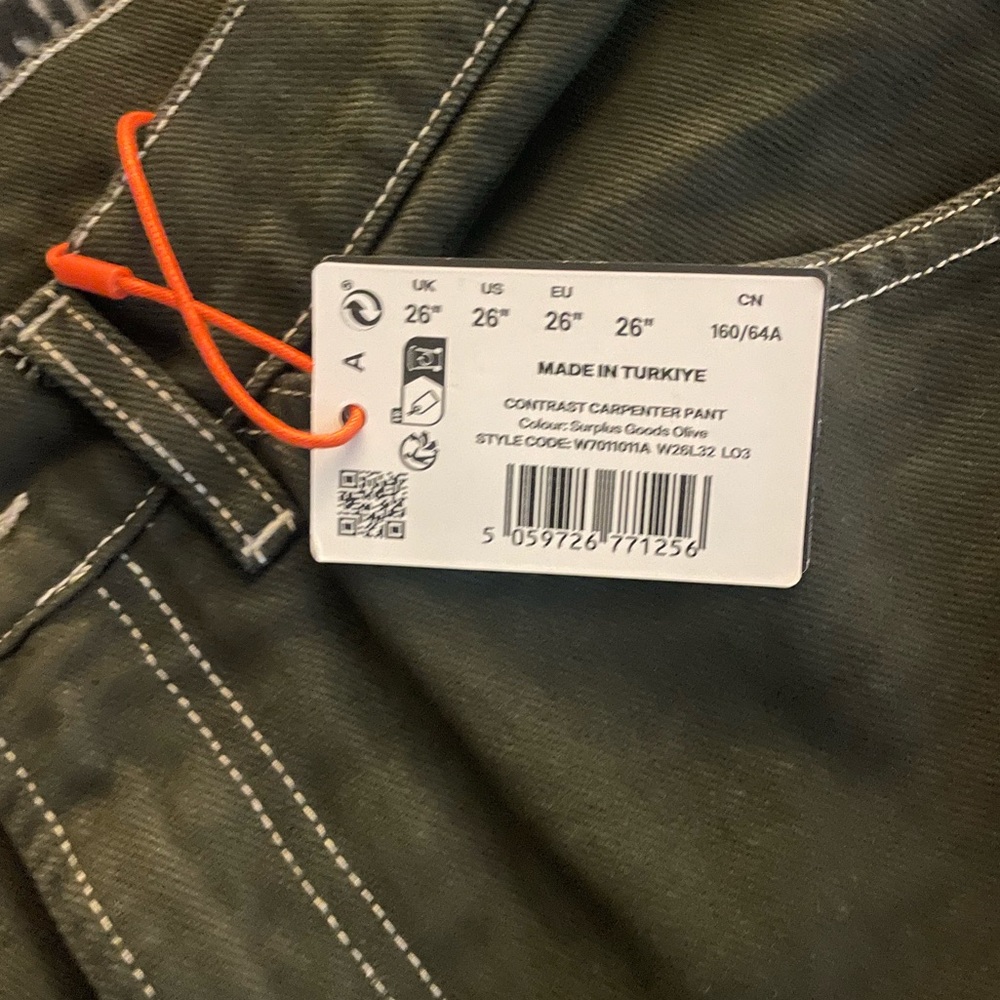 Superdry Women’s Carpenter pants 32in inseam (never worn)